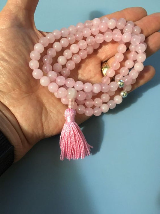 Original Rose Quartz Mala