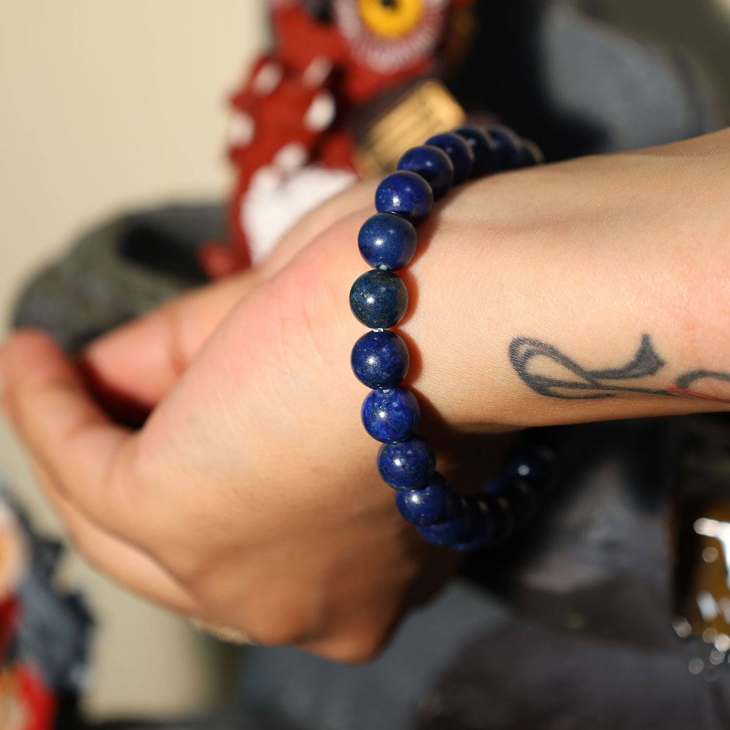 Amethyst AAA Bracelet Meditation & Concentration-(8mm)