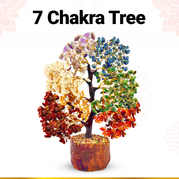 Buy Seven Chakra Crystal Tree for Balance & Healing. – BhagyaG