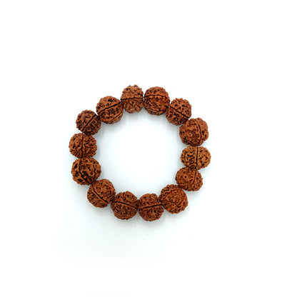 Divine 6 Mukhi Rudraksha Wisdom Bracelet (Nepali)