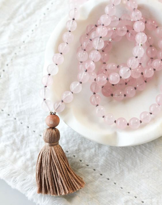 Original Rose Quartz Mala