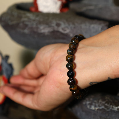 Blue Tiger Eye Bracelet