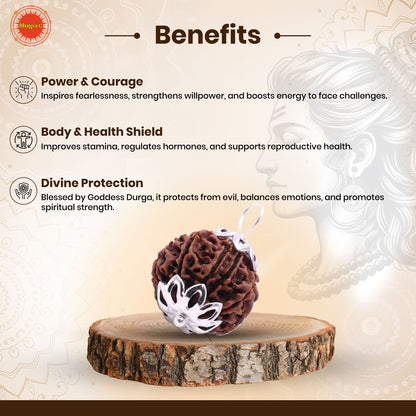 Nepali 9 Mukhi Rudraksha (Lab Certified)