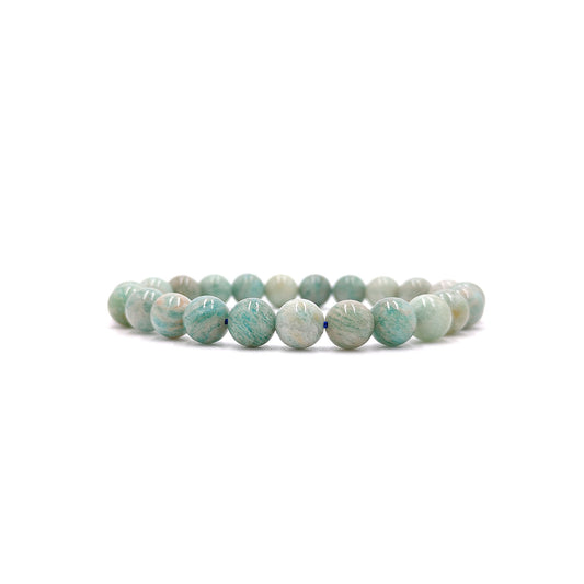 Amazonite  Bracelet For Mental Clarity-8mm