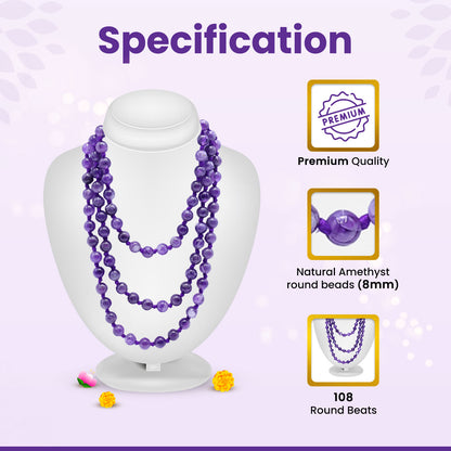Amethyst Mala