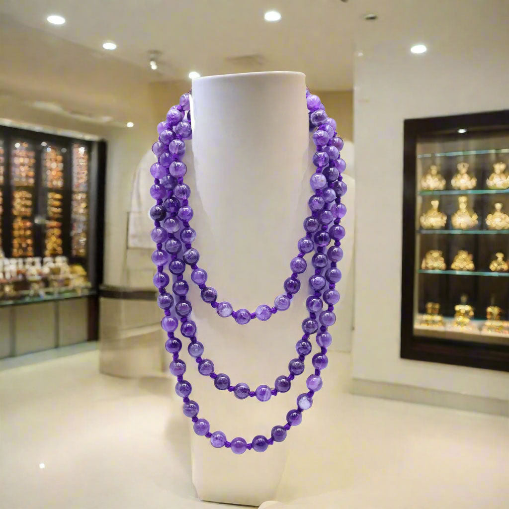 Amethyst Mala