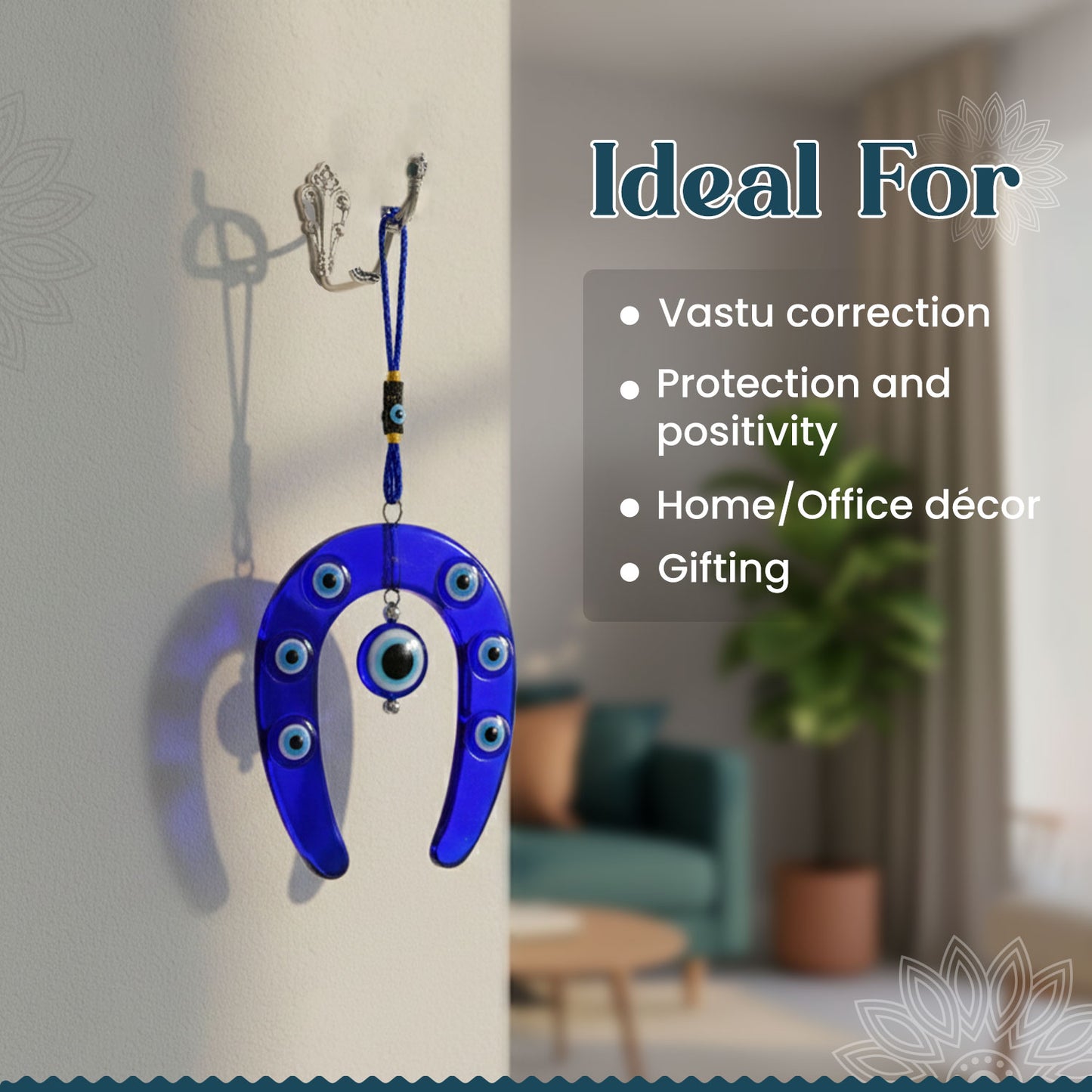 Big Horse Evil Eye Hanging