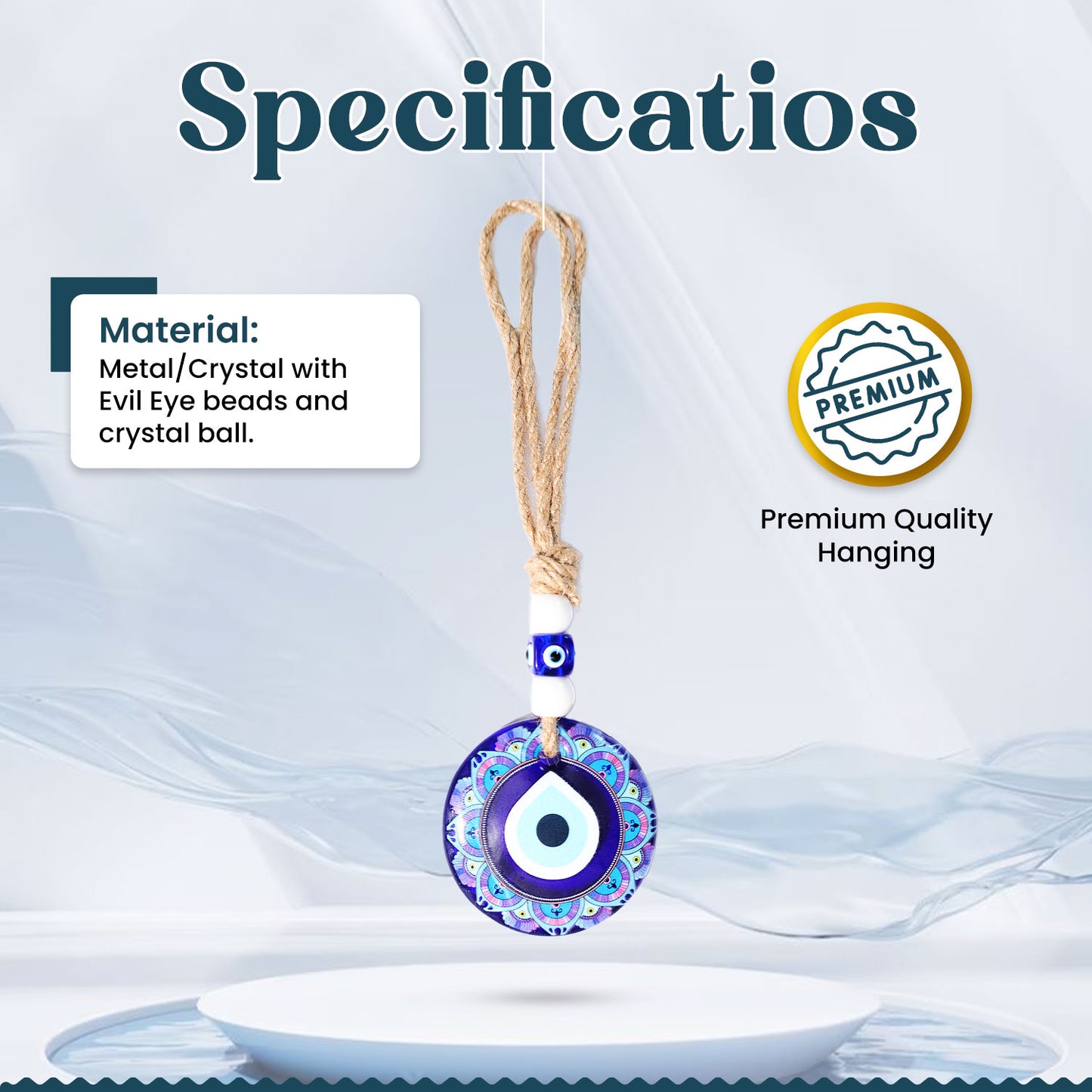 Big Living Evil Eye Hanging