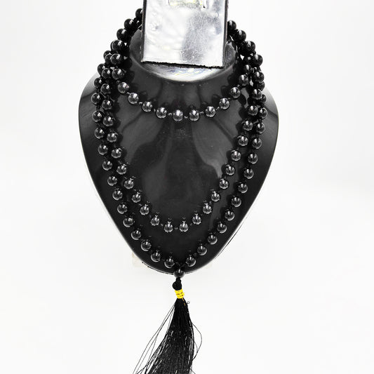 Black Obsidian Mala