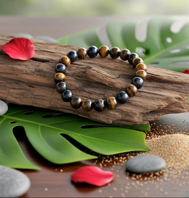 Blue Tiger Eye Bracelet