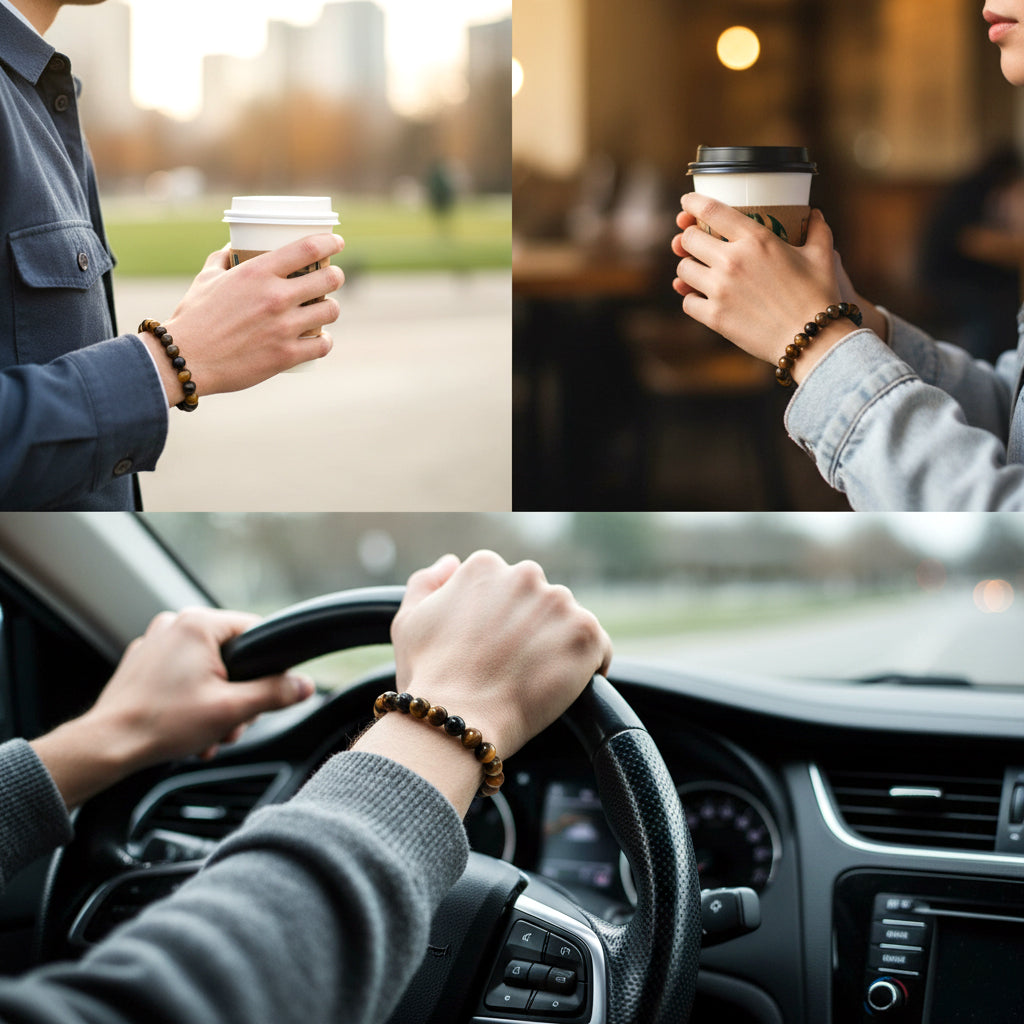 Blue Tiger Eye Bracelet
