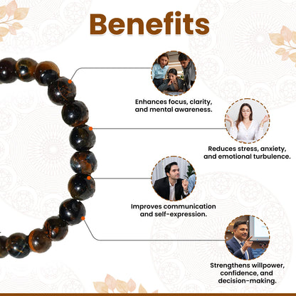 Blue Tiger Eye Bracelet