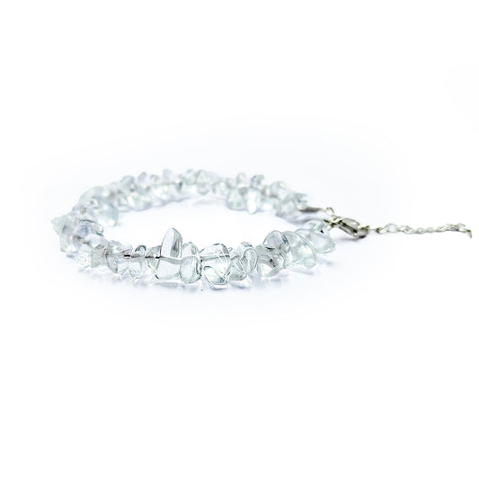 Clear Quartz Chips Bracelet