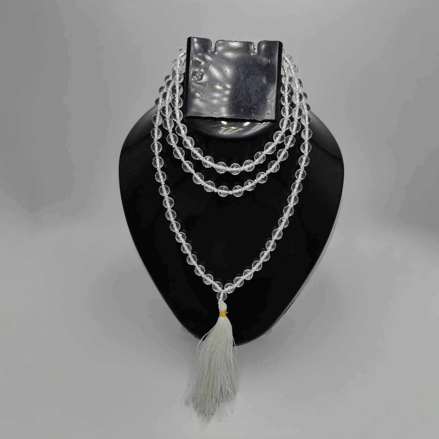 Clear Quartz Mala