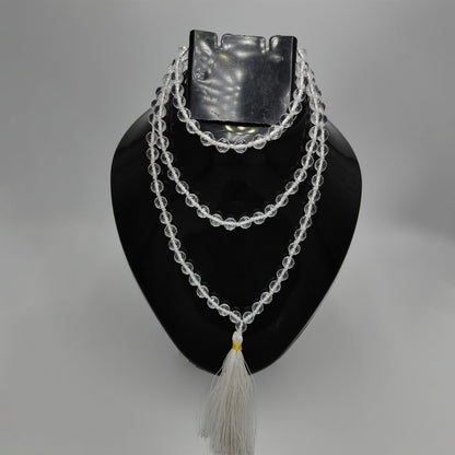 Clear Quartz Mala