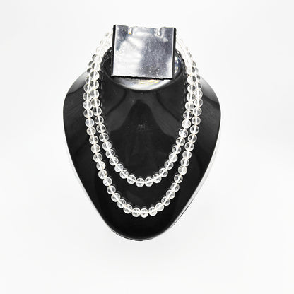 Clear Quartz Mala