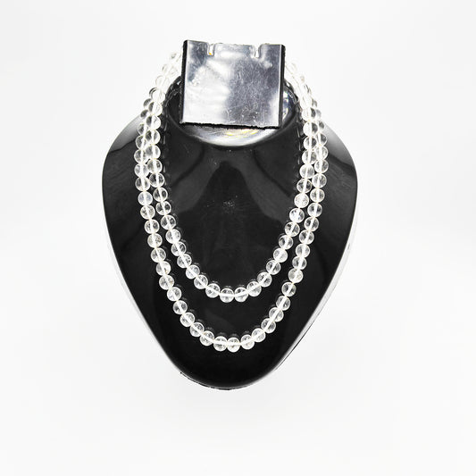 Clear Quartz Mala