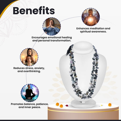 Dendrite Opal Chips Mala