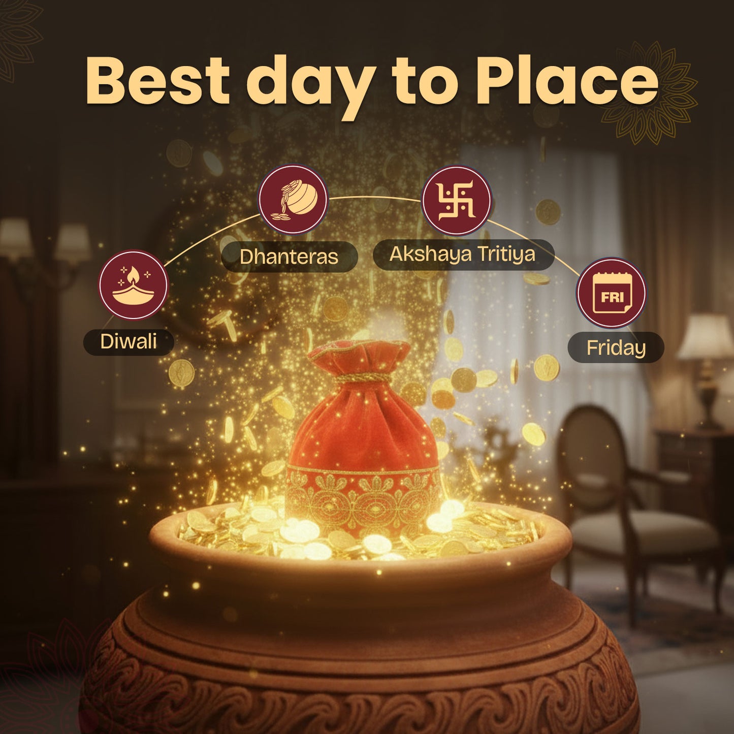 Dhan Vriddhi Potli attract wealth and financial stability