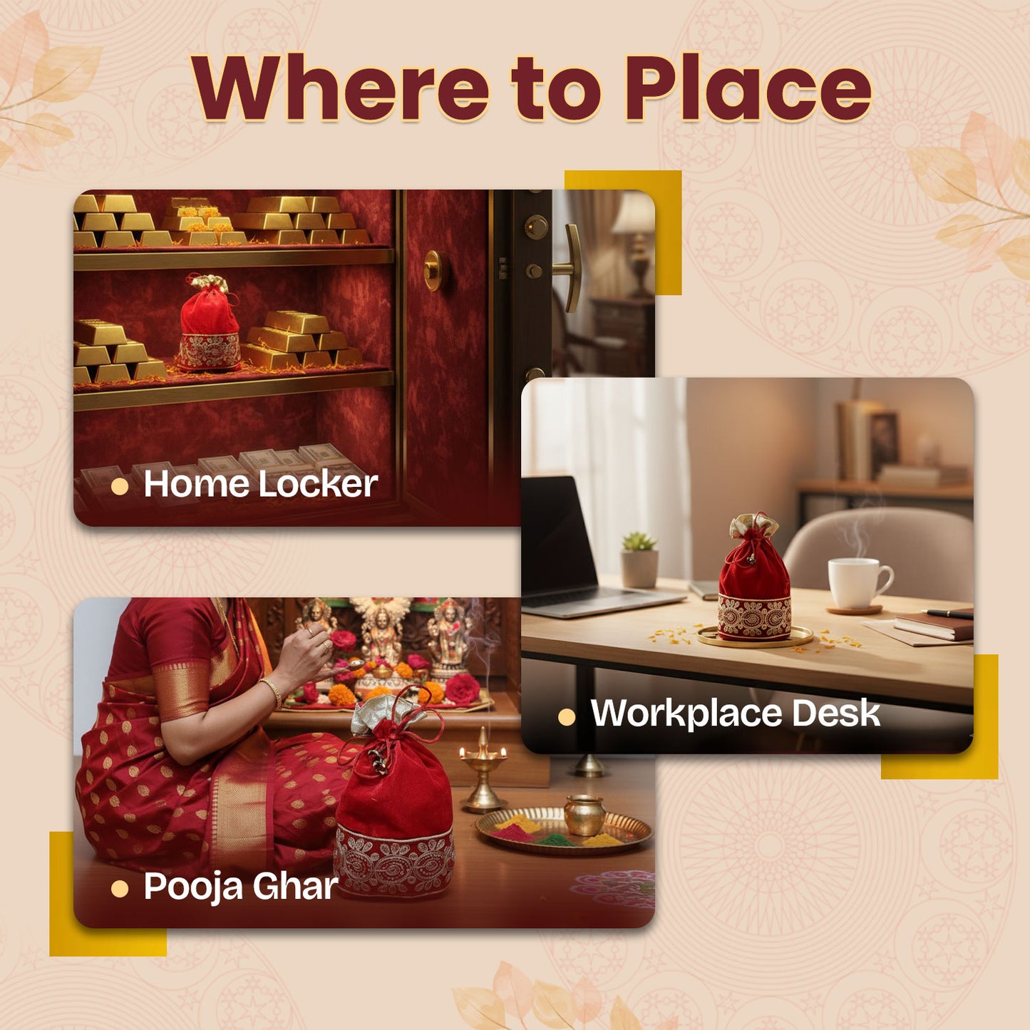 Dhan Vriddhi Potli attract wealth and financial stability