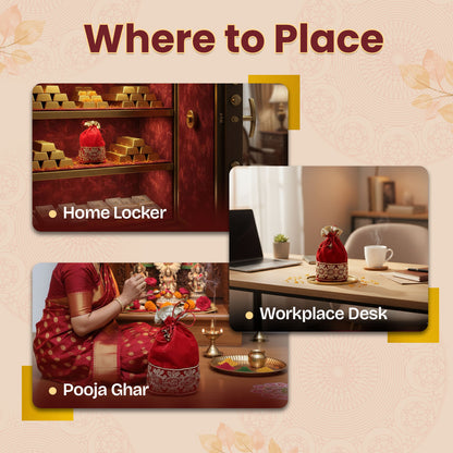 Dhan Vriddhi Potli attract wealth and financial stability