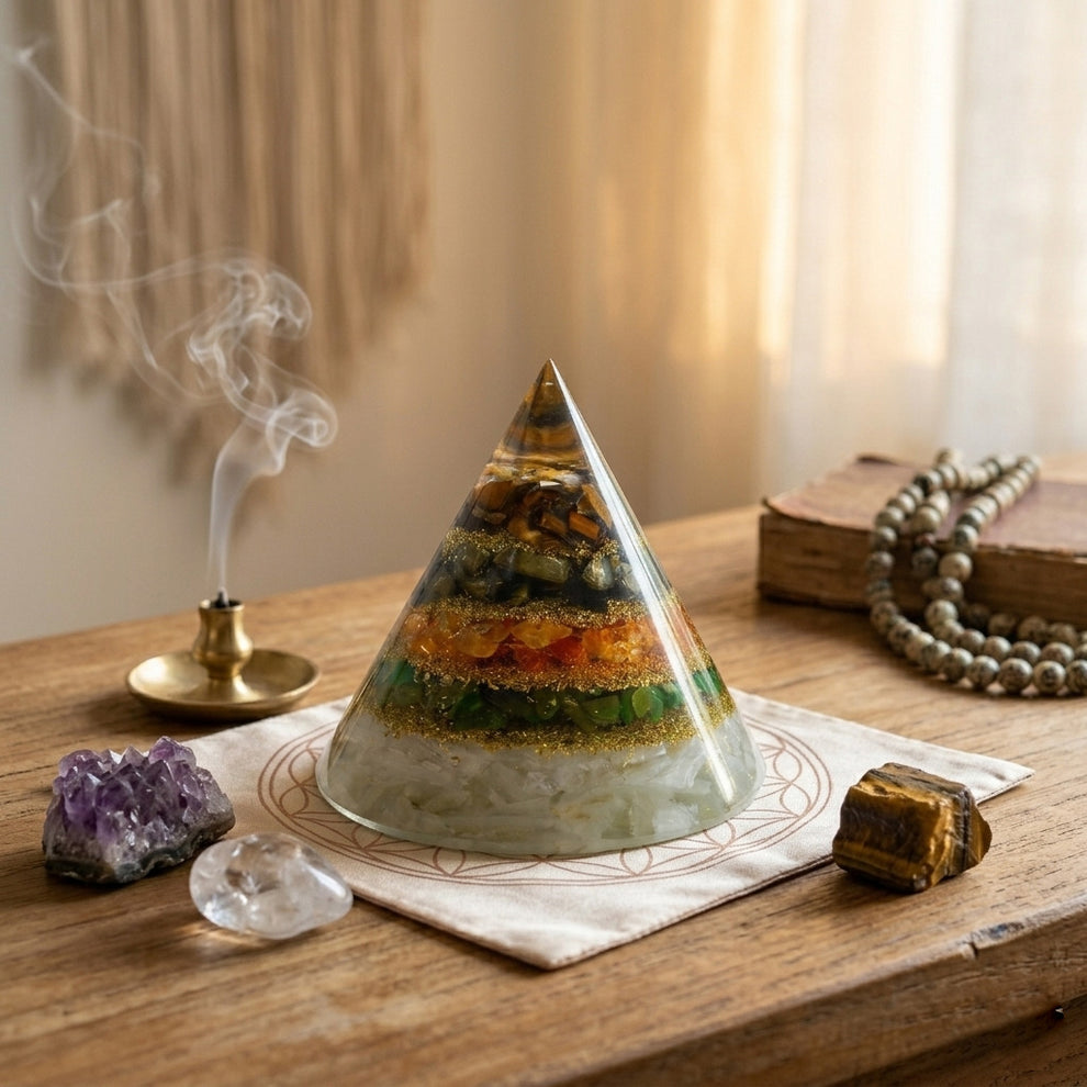 Original Dhanyog Conical Pyramid for Wealth Attraction, Financial ...