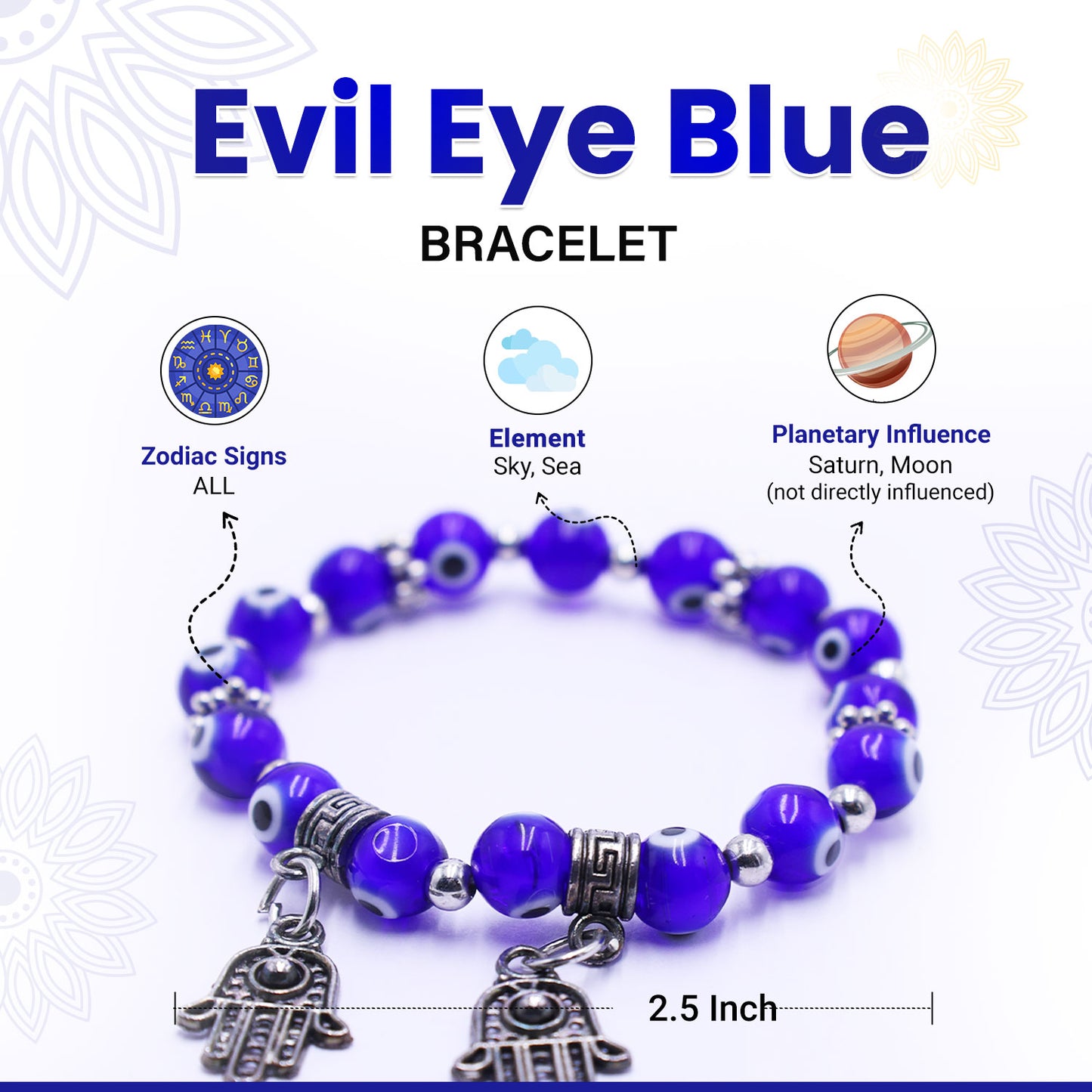 Evil Eye Blue Bracelet
