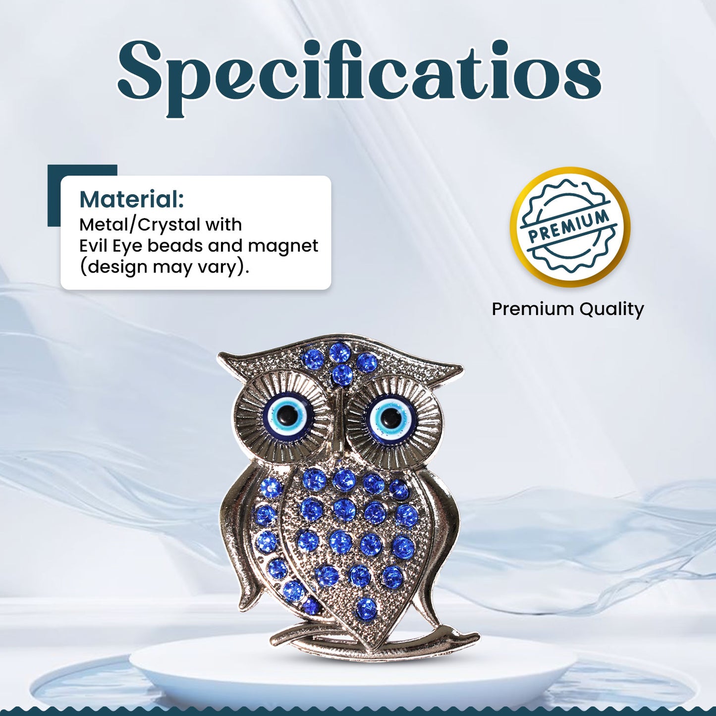 Evil Eye Owl with Magnet
