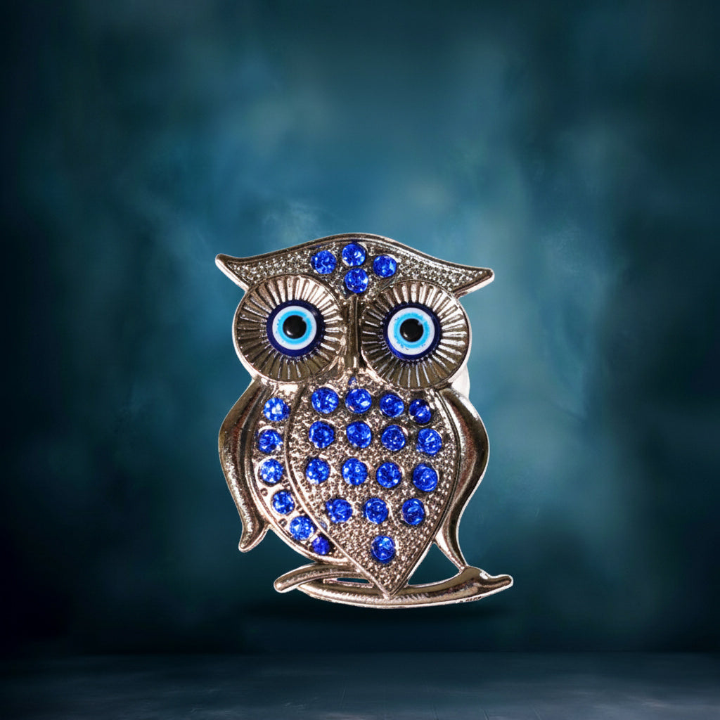 Evil Eye Owl with Magnet