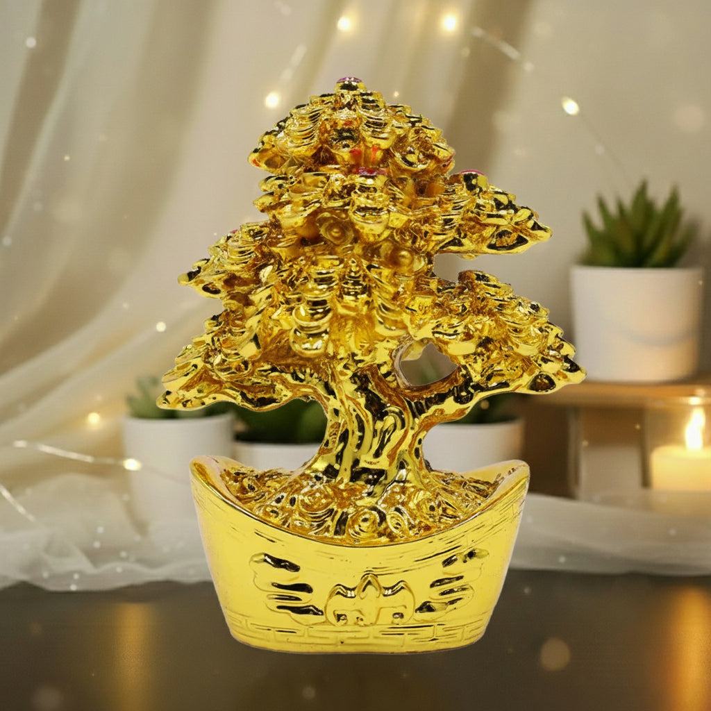 Feng-Shui Golden Coin Money Tree