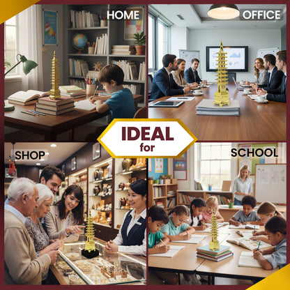 Feng Shui Education Tower Metal