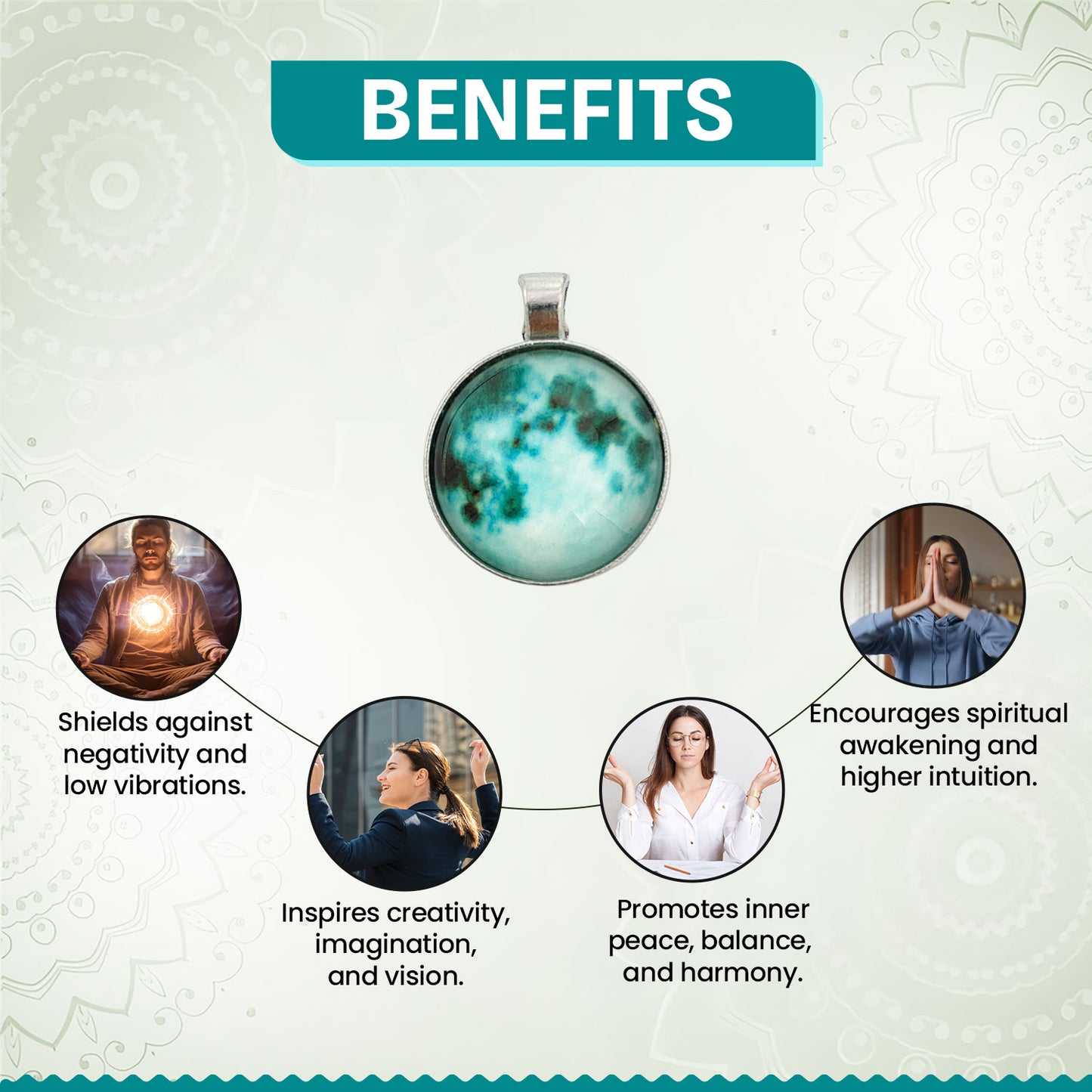 Galaxy Crystal Pendant