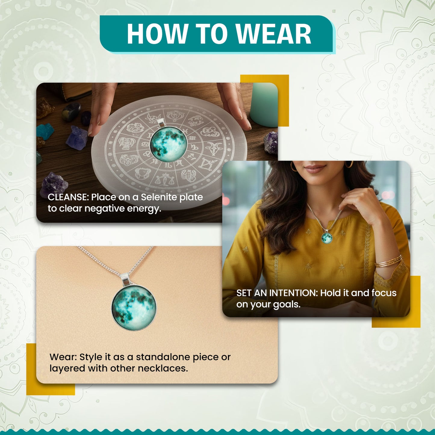 Galaxy Crystal Pendant