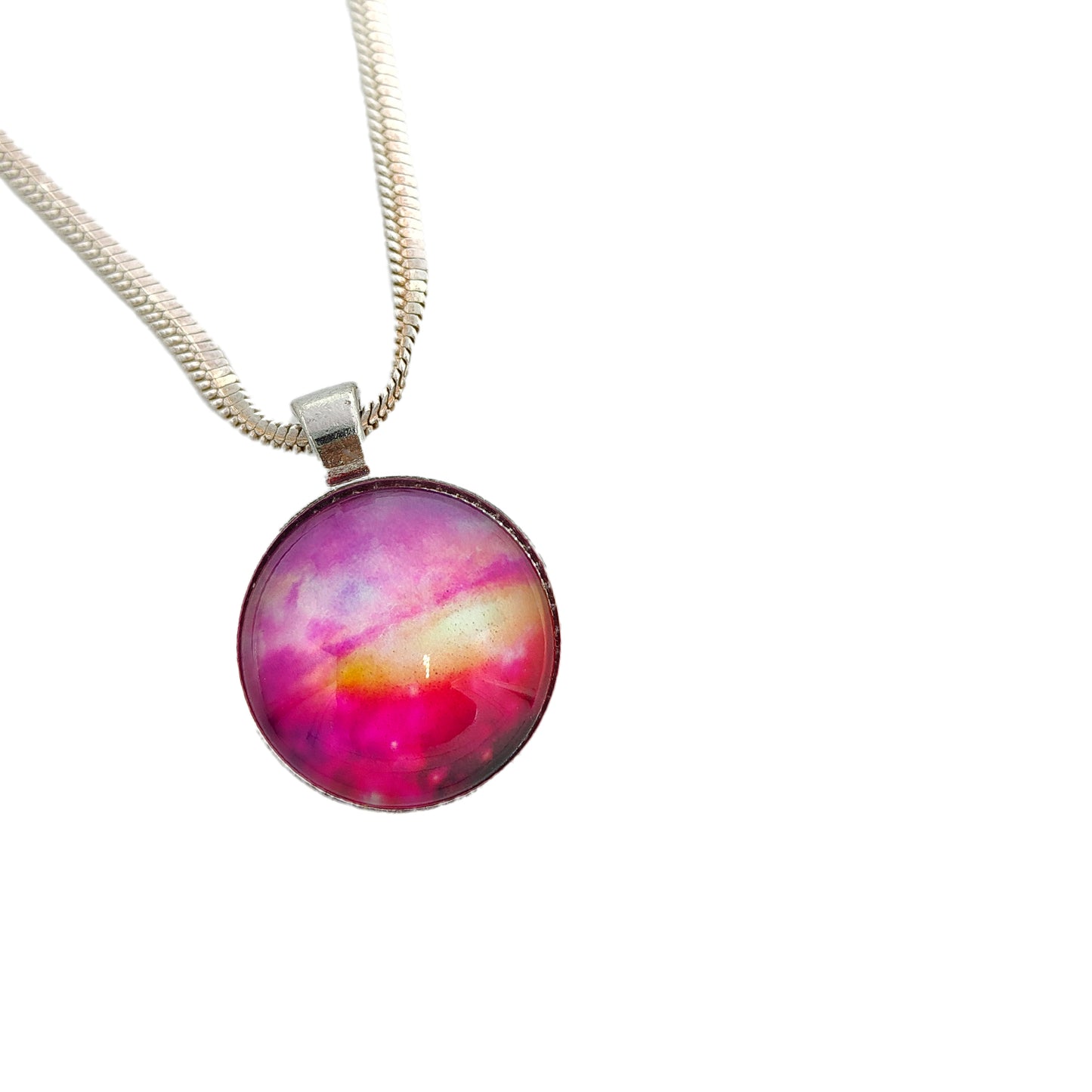 Galaxy Red Crystal Pendant