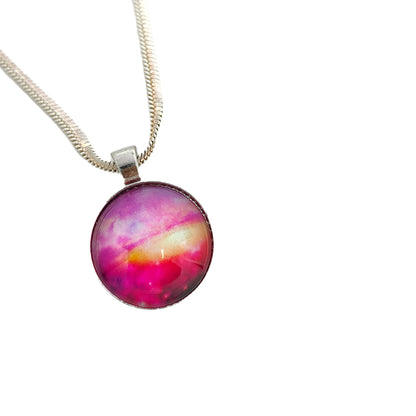 Galaxy Red Crystal Pendant
