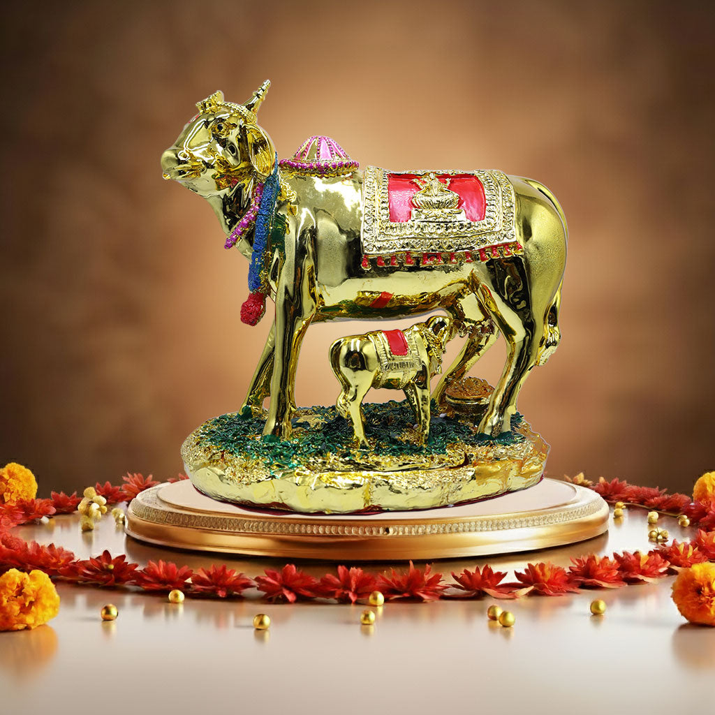Golden Kamadhenu Cow