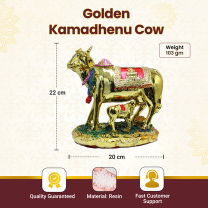 Golden Kamadhenu Cow