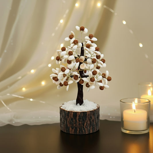 Gomti Chakra  Rudraksha Tree - 100 Beads