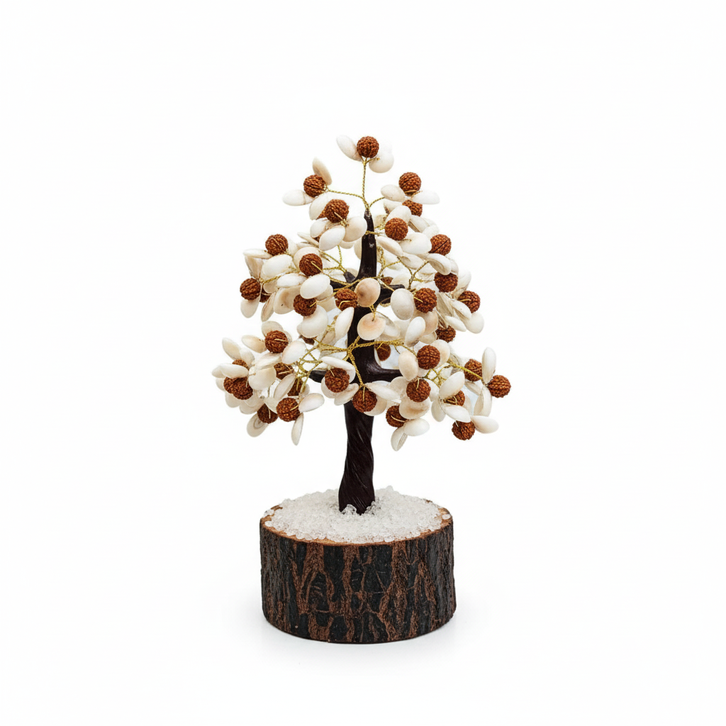 Gomti Chakra  Rudraksha Tree - 100 Beads