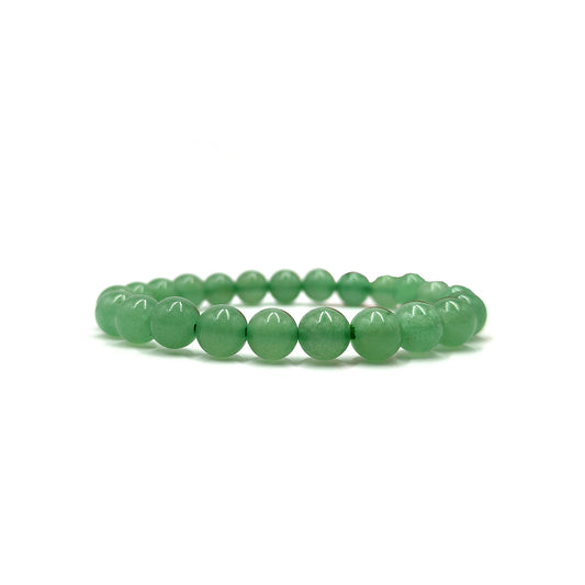 Green Jade Bracelet For Health & Wellness(8mm)