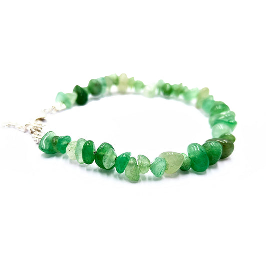 Green Aventurine Chips Bracelet