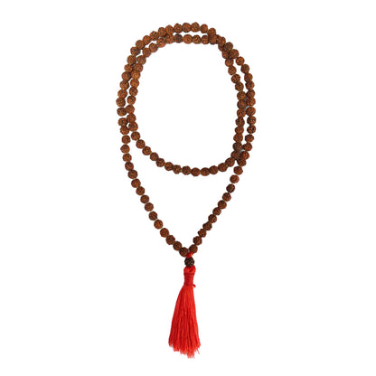 Indonesian 7 Mukhi Rudraksha Mala  (108 beads)