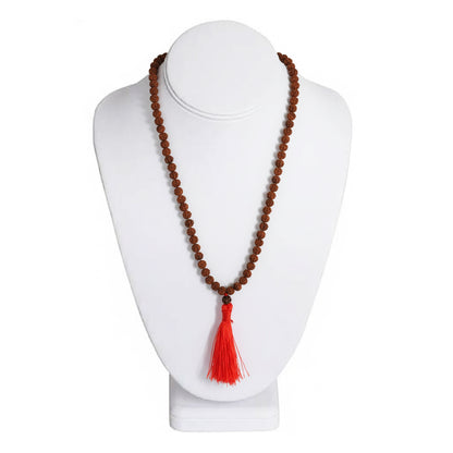 Indonesian 7 Mukhi Rudraksha Mala  (108 beads)