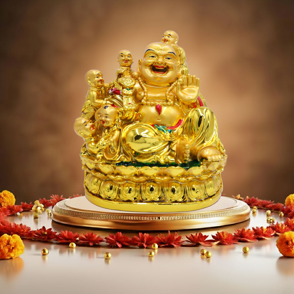 Laughing Buddha with Kids