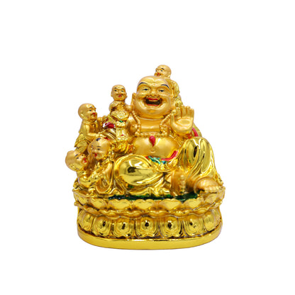 Laughing Buddha with Kids