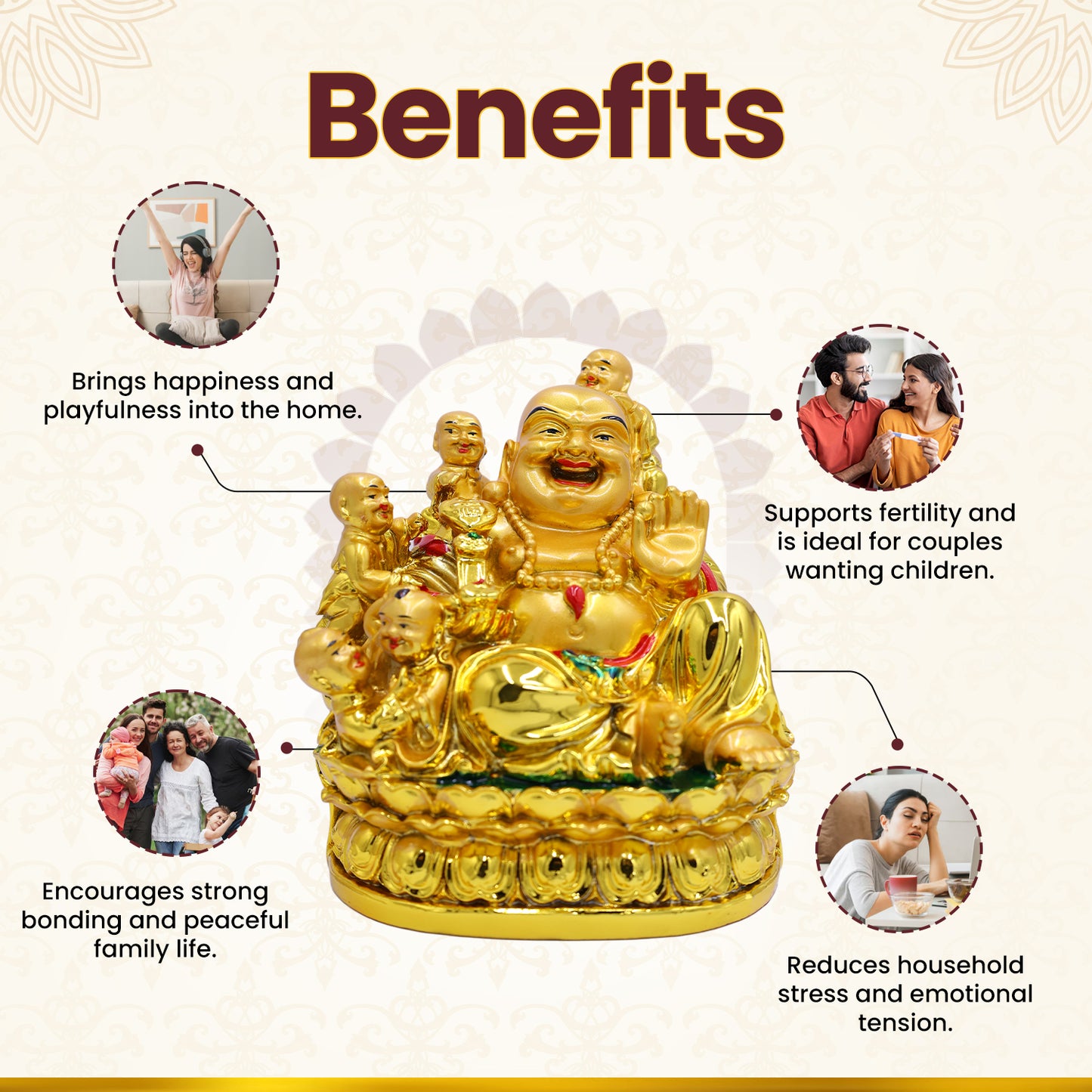 Laughing Buddha with Kids