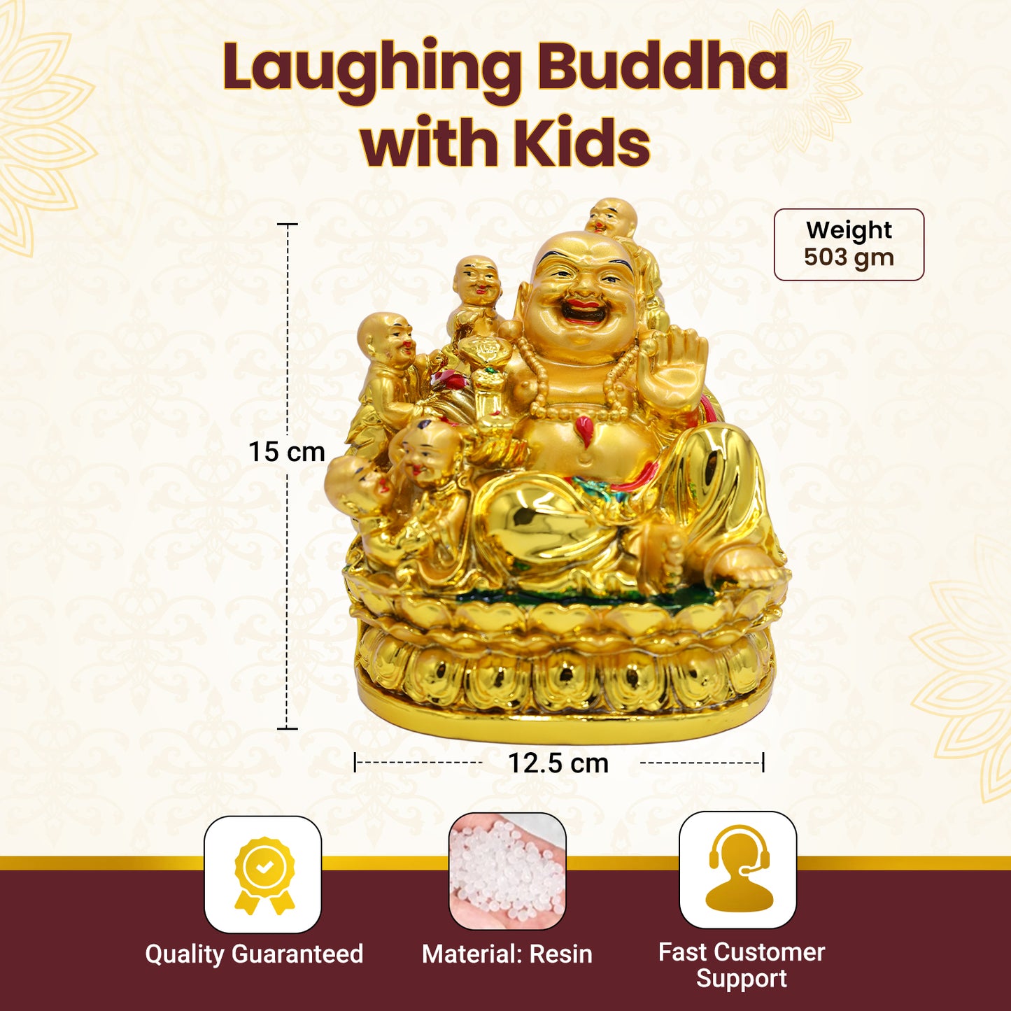 Laughing Buddha with Kids