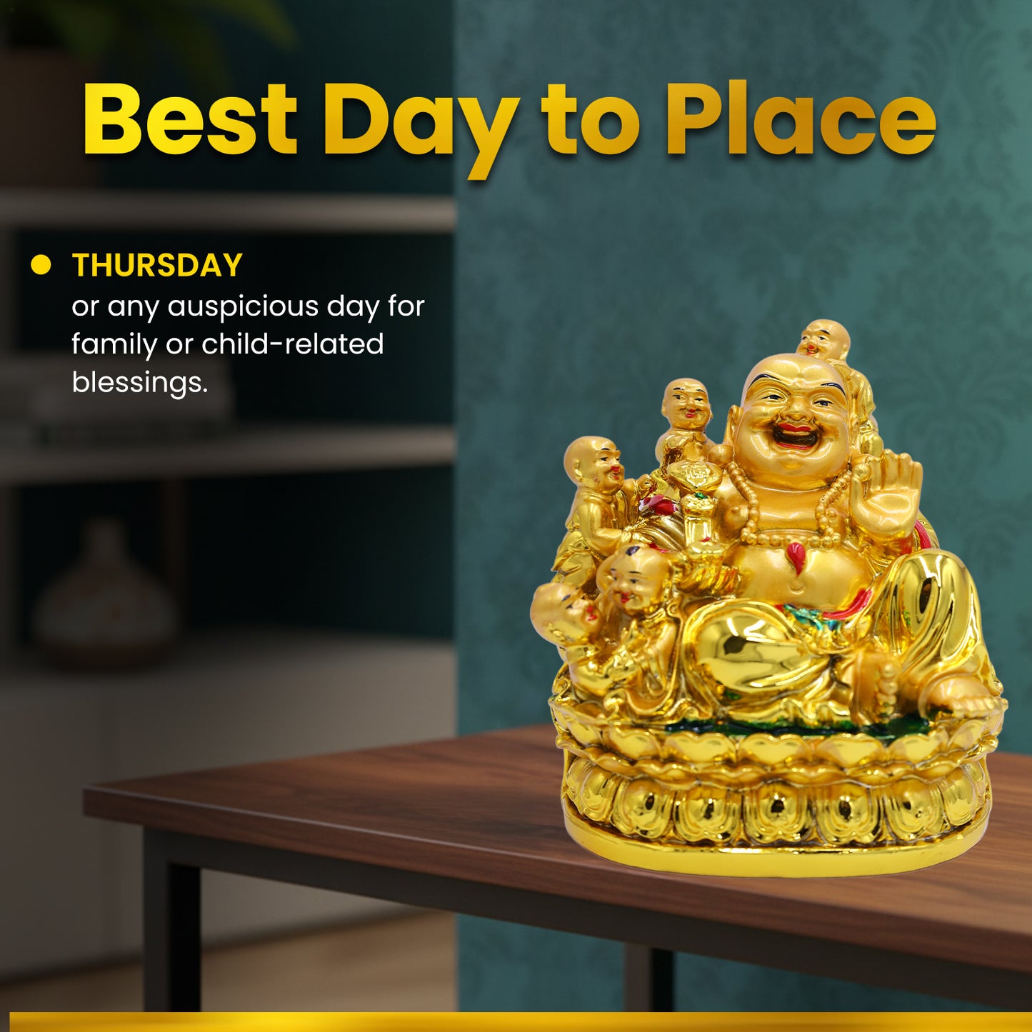 Laughing Buddha with Kids