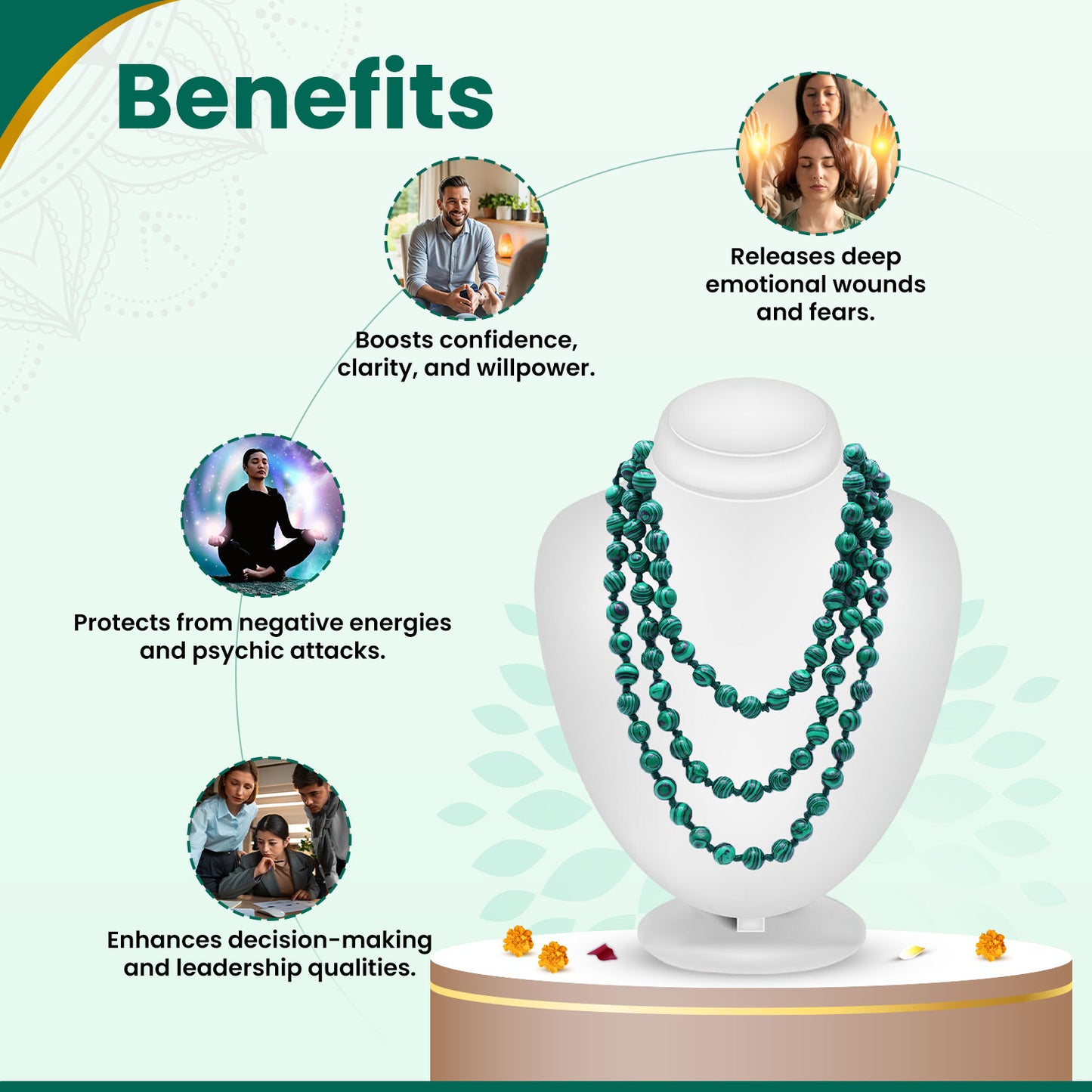 Malachite Mala