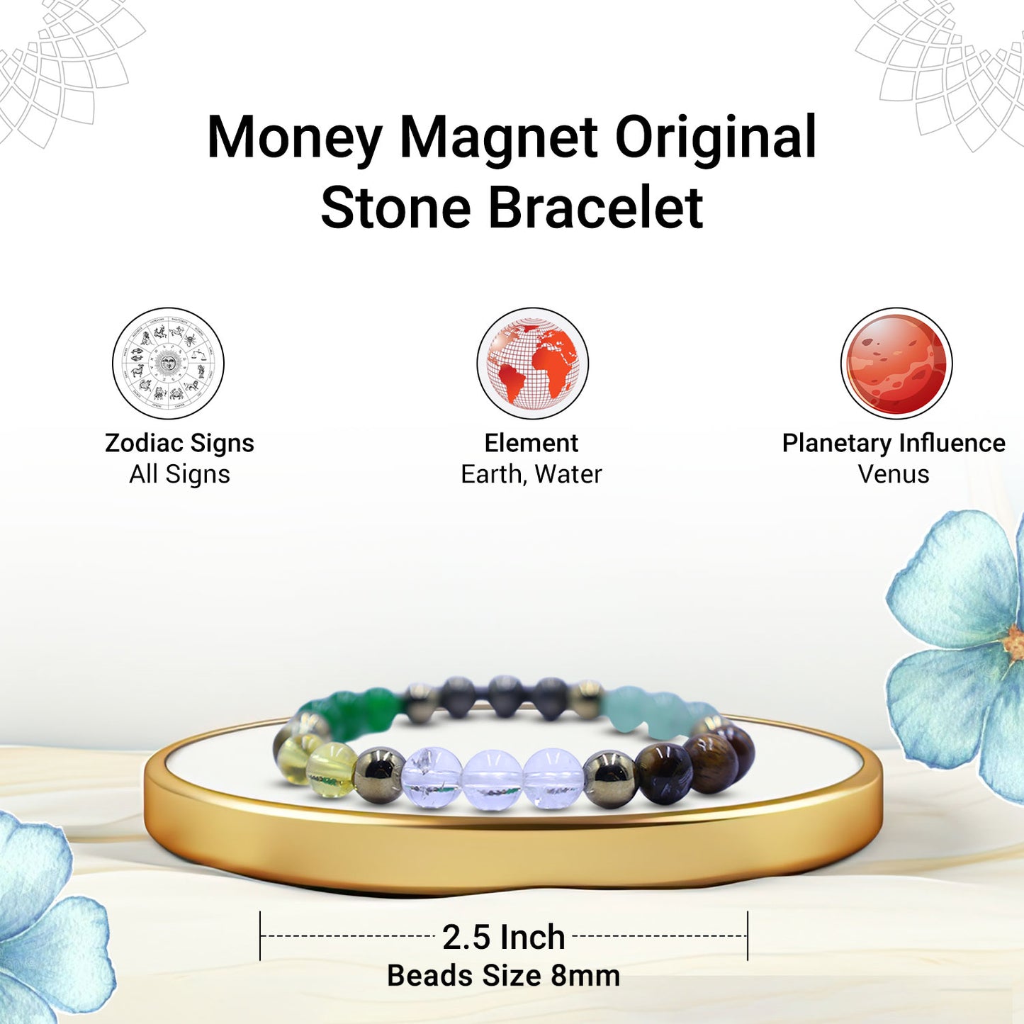 Money Magnet Original Stone Bracelet